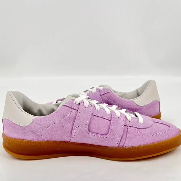 P448 Monza Sneaker Size EU 39 Suede Leather Upper Lavender Gum Sole - Picture 4 of 16
